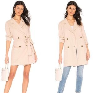 New! LPA Revolve NEW Double Breasted Trench Jacket or Dress S